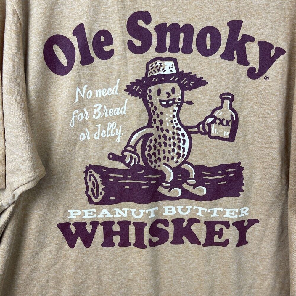 Ol Smokey Whiskey Men’s T-shirt Size XL